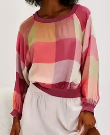 Free People Sugar Cookie Flannel Shirt NWT Medium