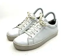 Vagabond White Leather Sneaker Shoes Women's 7 US