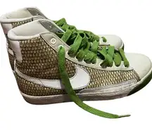 Nike‎ x J.Crew Blazer Hemp Canvas High Tops | Women’s 8.5 | 2009 Rare VTG