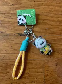 NWT limited edition panda key chain
