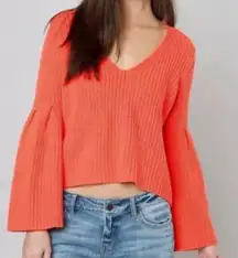 NWOT Free People Damsel Bell Sleeve top size Small