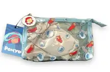 Studio Ghibli Ponyo Bubbles & Ponyo's Siblings Allover Print Cosmetic Bag