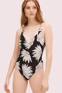 Kate Spade New.  daisy swimsuit. Small