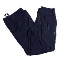 Lululemon Dance Studios Navy Blue Lined Size 4 petite 28” inseam full length