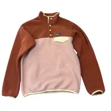 Patagonia Synchilla Snap-T Fleece Pullover Colorblock Women's Size Size NWT