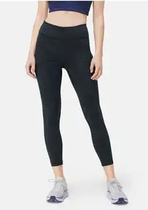 Outdoor Voices Tech Sweat 3/4 Marled Black Leggings