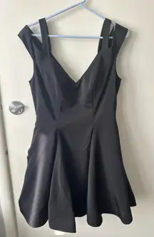 NWOT Dave & Johnny Black Mini Dress