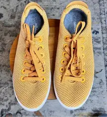 ALLBIRDS Yellow TP Tree Pipers‎ Lace Up Shoes Women Size 9