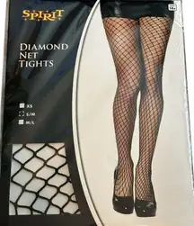 Spirit Halloween Black Fishnet Tights Costume Stockings
Size Sm/M
