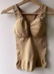 Nude Shapewear Tank Top Size Small/Medium bodycon base layer bralette layering