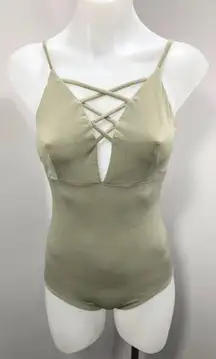 Dance and Marvel light green bodysuit