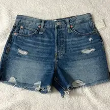 Free People Makai cut off denim Shorts Distressed  size 29 NWT
