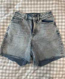Express Denim Shorts High-Rise