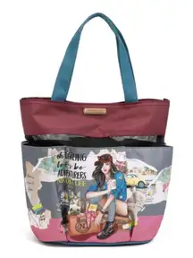 Nicole Lee Journey of Stephanie Caddy Tote and Matching Wallet NWT MSRP: $80