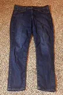 Gap‎ Denim True Skinny Jeans Dark Wash Comfort Stretch Women's Size 31 Short