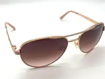 UNIONBAY Enamel Arm Sunglasses rose gold aviator sunnies