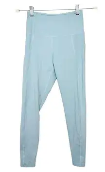 GIRLFRIEND COLLECTIVE NWOT Sky Blue High Rise Compression Leggings Small