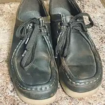 Clarks Brown Leather Wallabee Block Boot