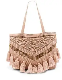 Cleobella Swoon Tote Bag in Blush