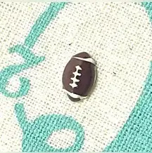 Origami Owl Living Lockets HTF Retired Football Floating Charm