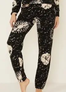 PJ SALVAGE Womens Slate Black Stormy Monday Stretch Jogger Lounge Pants