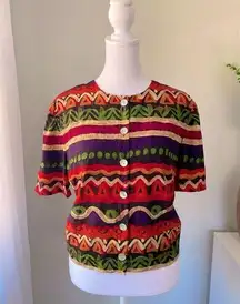 Vintage '90s Maggy London Silk Top