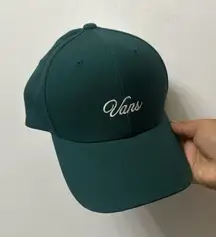 Embroidered Vans Dark Teal Green Snapback Cap/Hat