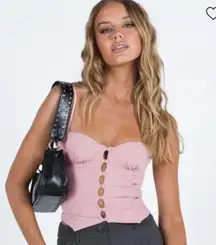 Archette Corset Vest Pink- Size 4 (Small)