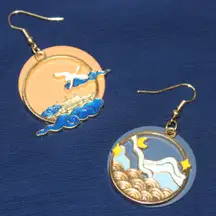 Mismatched Vacation Summer Earrings