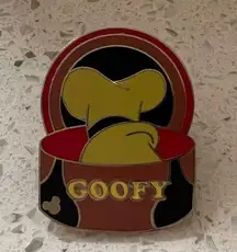 Disney  Trading Pin 2005 Cast Lanyard Series 4 Hidden Mickey "Hat Boxes" Goofy