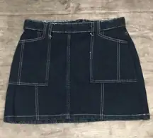 Bdg by urban outfitters dark blue denim skirt Nwot