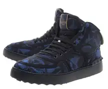 Valentino Garavani Camu butterfly print high top sneakers size IT 38 US 8 unisex
