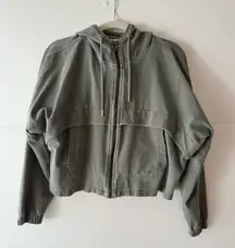 Mono B Zip-Up Cropped