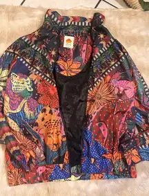 FARM Rio Multicolor Floral and Animal Print Jacket