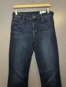 Cosmic Blue Love Jeans Womens 29 Dark Wash Bootcut Stretch Denim Pants Mid Rise