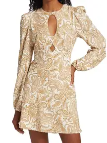 Print Long Sleeve Dress (NWT)