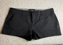Guess Women's Black Chino Shorts