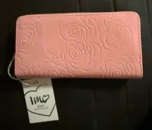 Imoshion Floral Pink Vegan Wallet