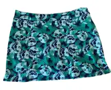 Tranquility by Colorado Clothing Co. skort  blue green L