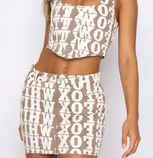 Power Hour Mini Skirt