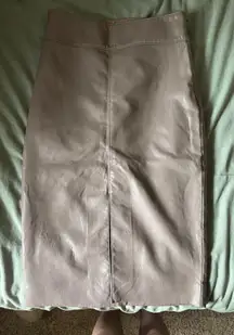 Aritzia Faux Leather Pencil Skirt