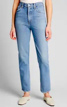 Wilder High Rise Straight Ankle Leg Jeans