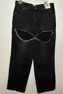 Sincerely Jules Black Denim with Rhinestone Accents Taylor Swift Heart NWT 30