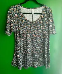 CLEARANCE!  LulaRoe Oversized‎ Tshirt Top Size Small S
