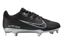 NEW Nike Women's Black Hyperdiamond 4 Pro Softball Cleats