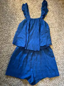 Cobalt blue Matching set