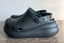 Crocs Mega Crush Black Unisex Clog Size 6 or 8 SKU#24827