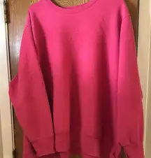 Women's Pink Sweatshirt