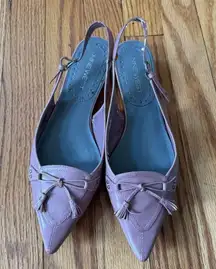 Vintage Old Nine West Mauve Sling backs