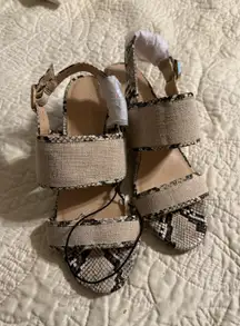 Ann Taylor Sandals Leather